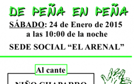 Flamenco en Ojén: De Peña en Peña, 24 enero